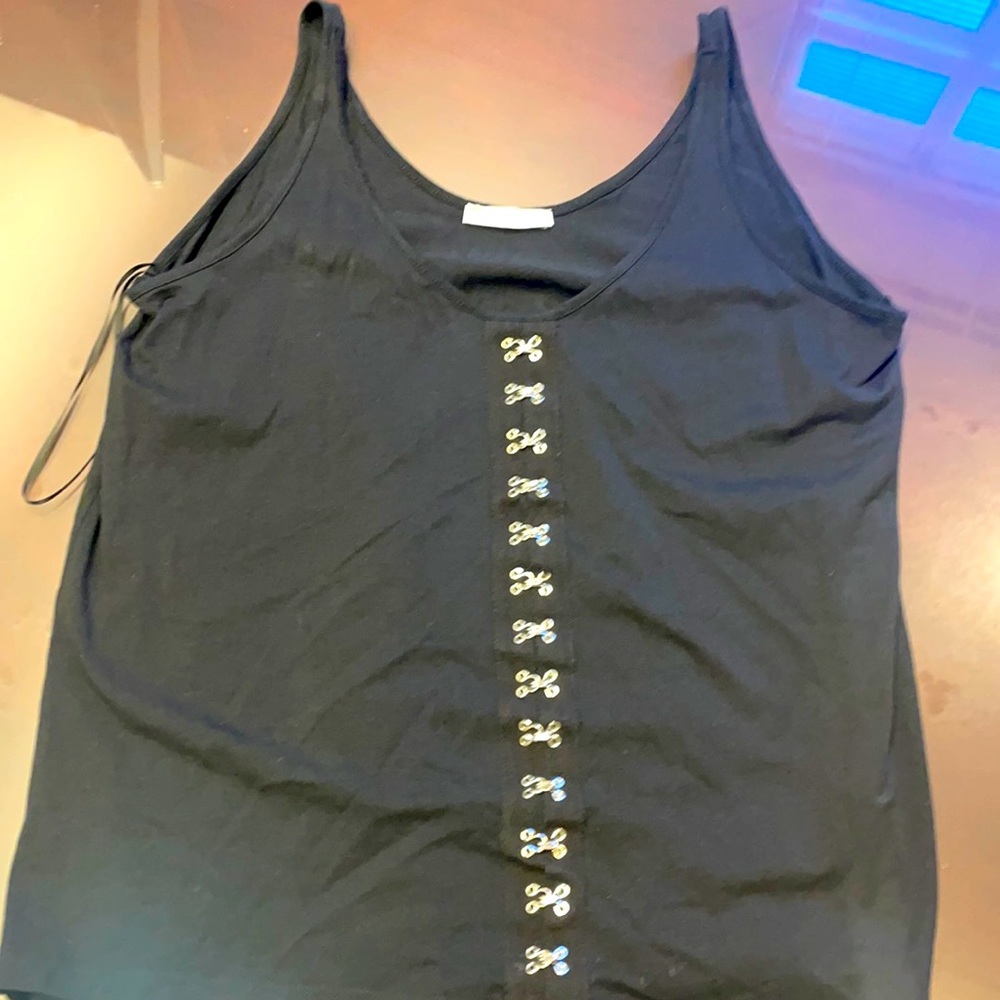 Zara black tank in medium